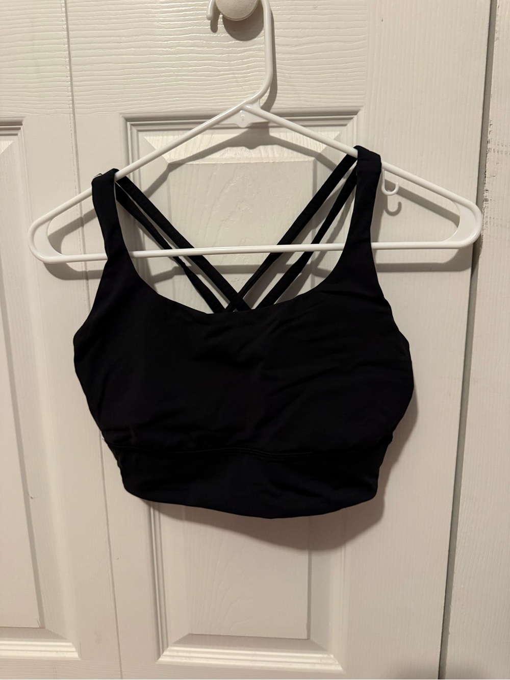 lululemon athletica Black Strappy Sports Bra